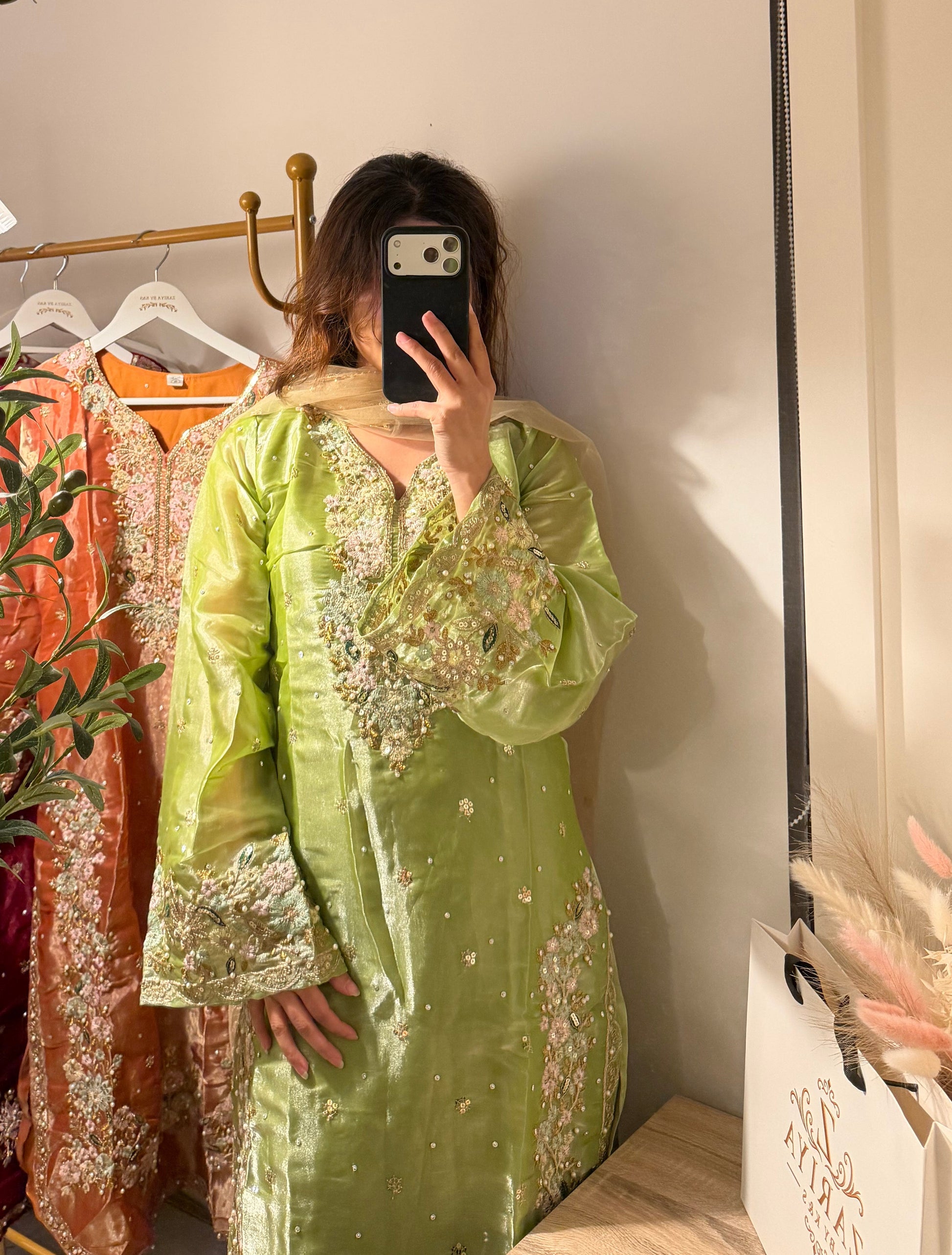 Green kurtha
